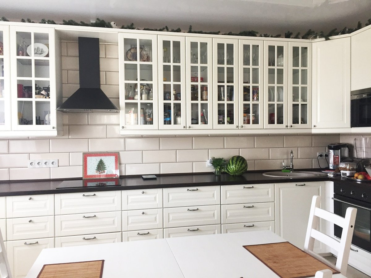 Кухня икеа Будбин остров