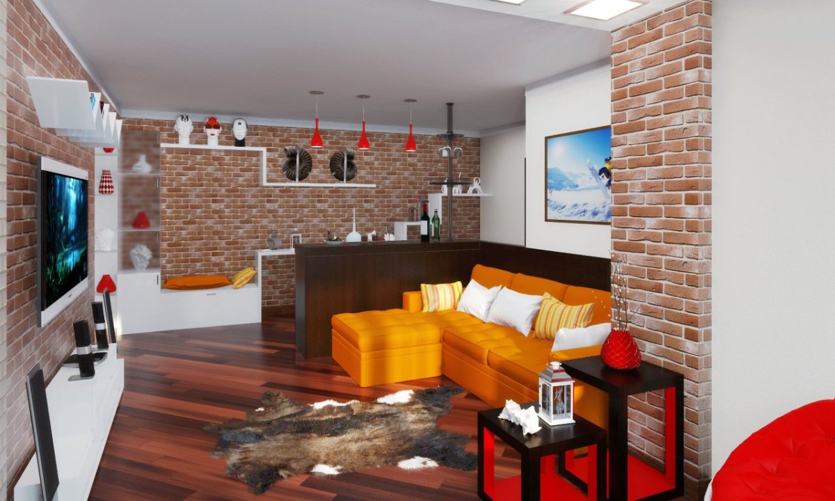 Спальня в стиле лофт икеа