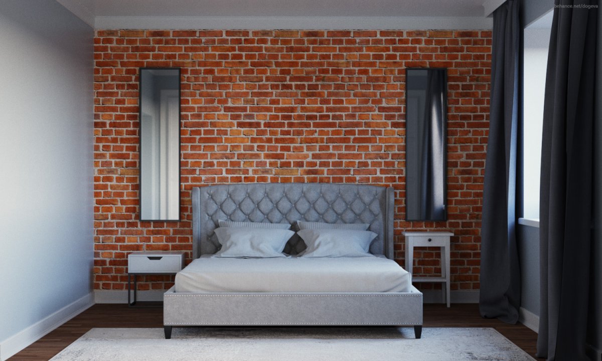 Плинтус на декоративный кирпич