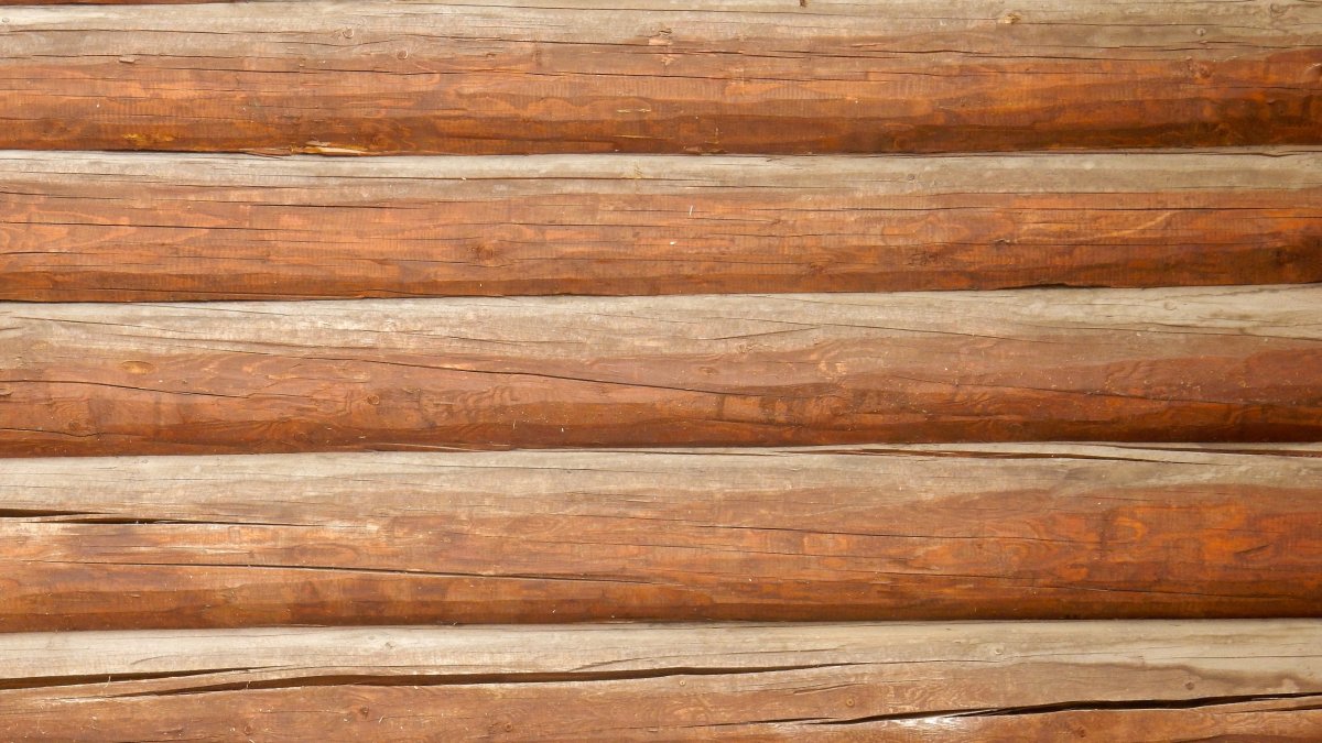 Обои под бревно для стен