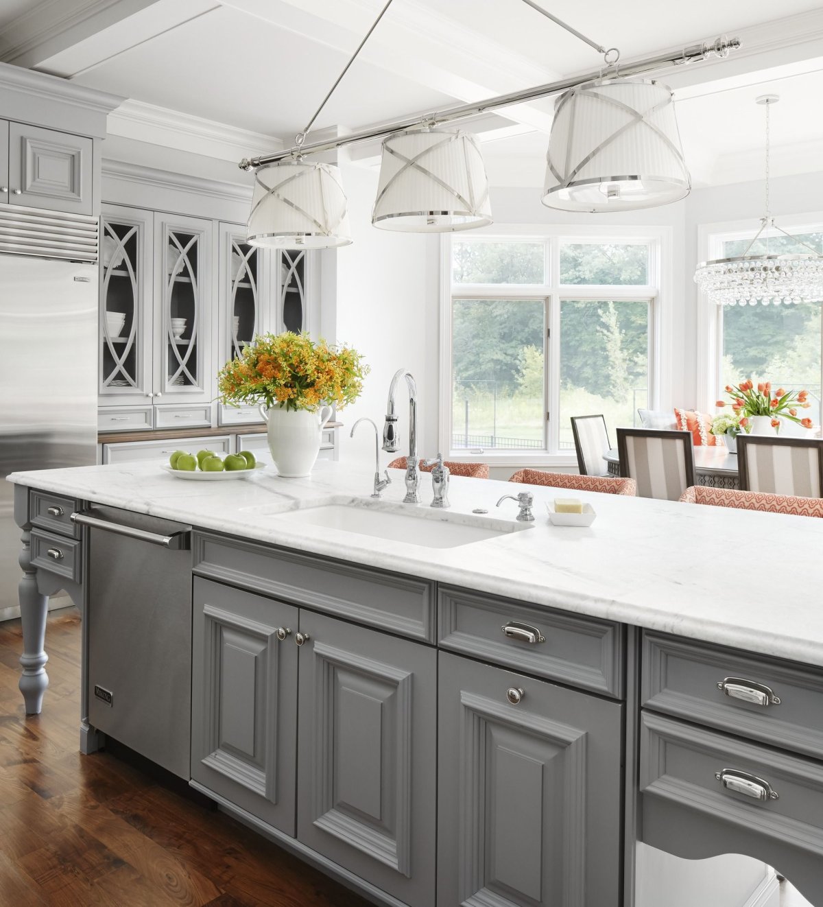 Фартук для белой кухни