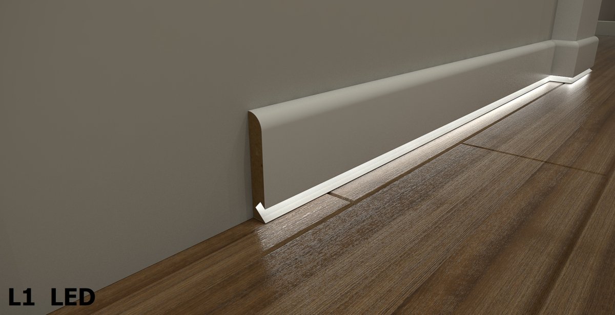 Плинтус напольный для труб отопления