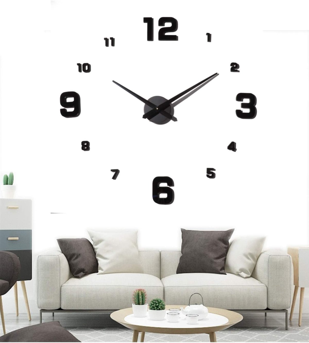 Часы настенные радужные