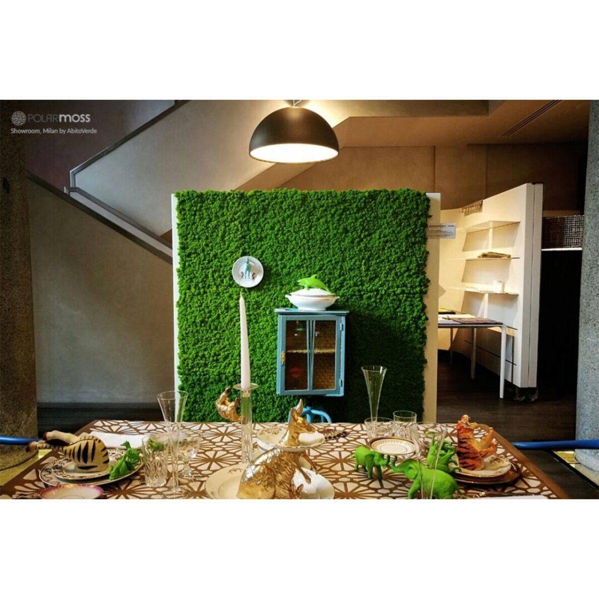 Инсталляции из мха