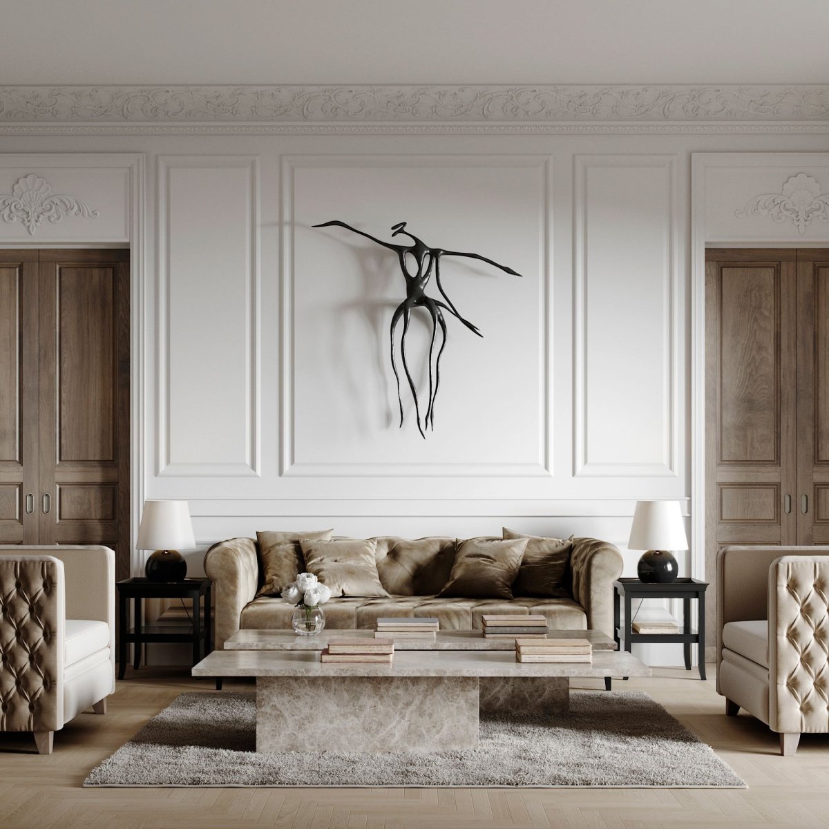 Декоративная лепнина в интерьере