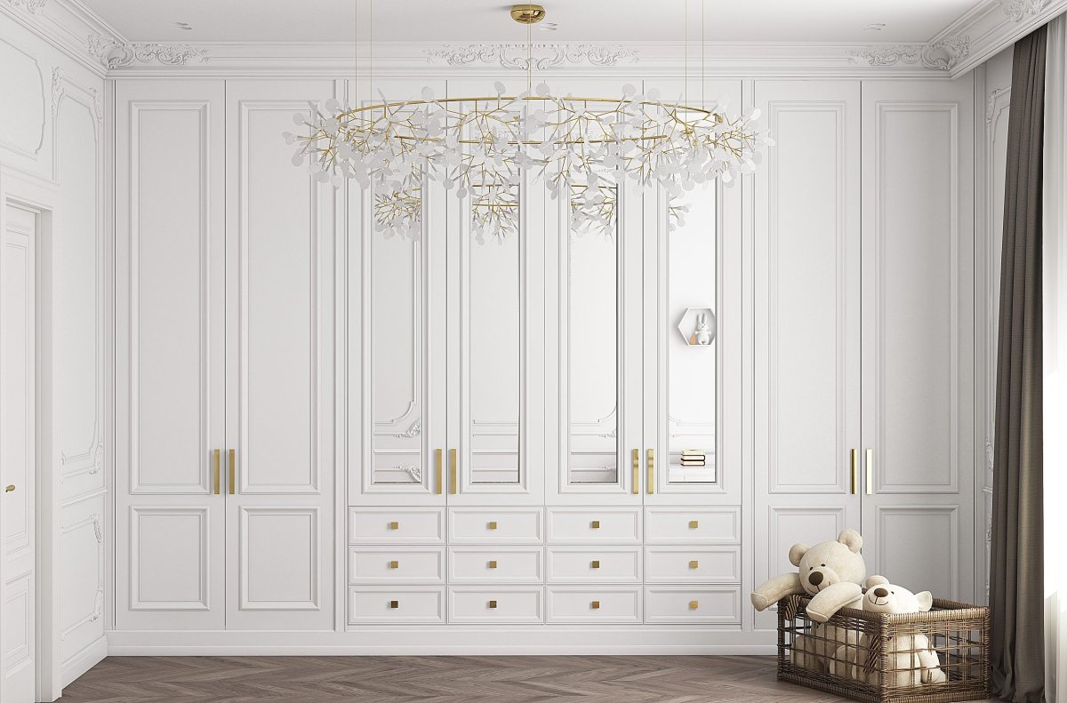 Красивые классические шкафы