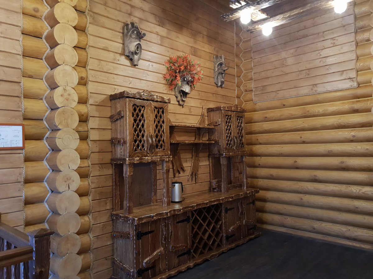 Баня в стиле Леший