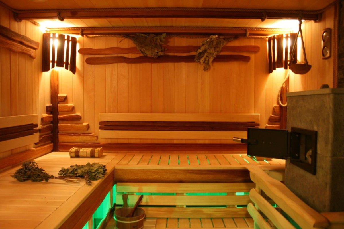 Интерьер деревянного дома