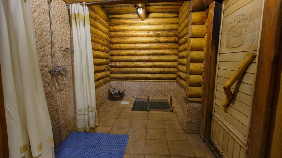 Баня в стиле Леший