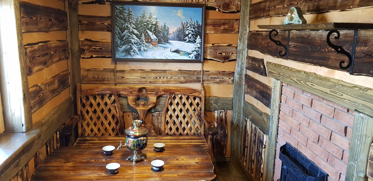 Сауна в стиле Леший