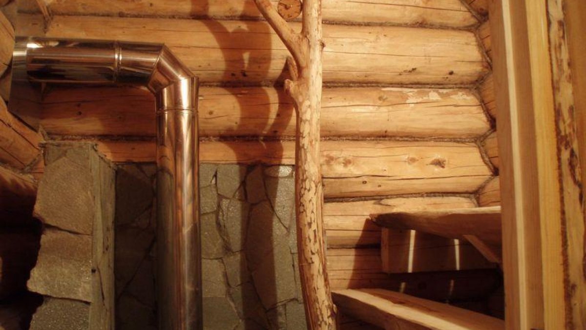 Баня в стиле Леший