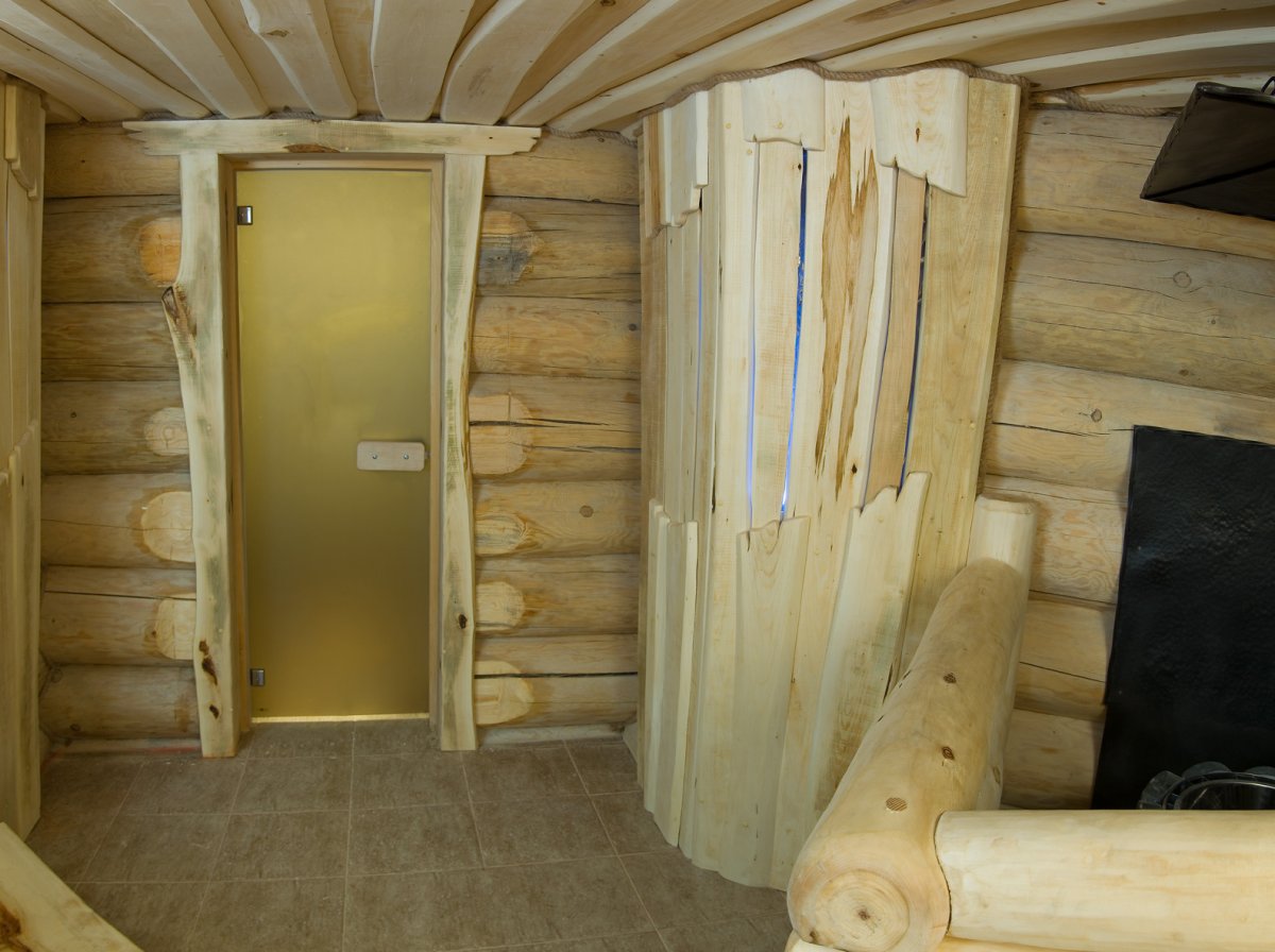 Баня в стиле Леший