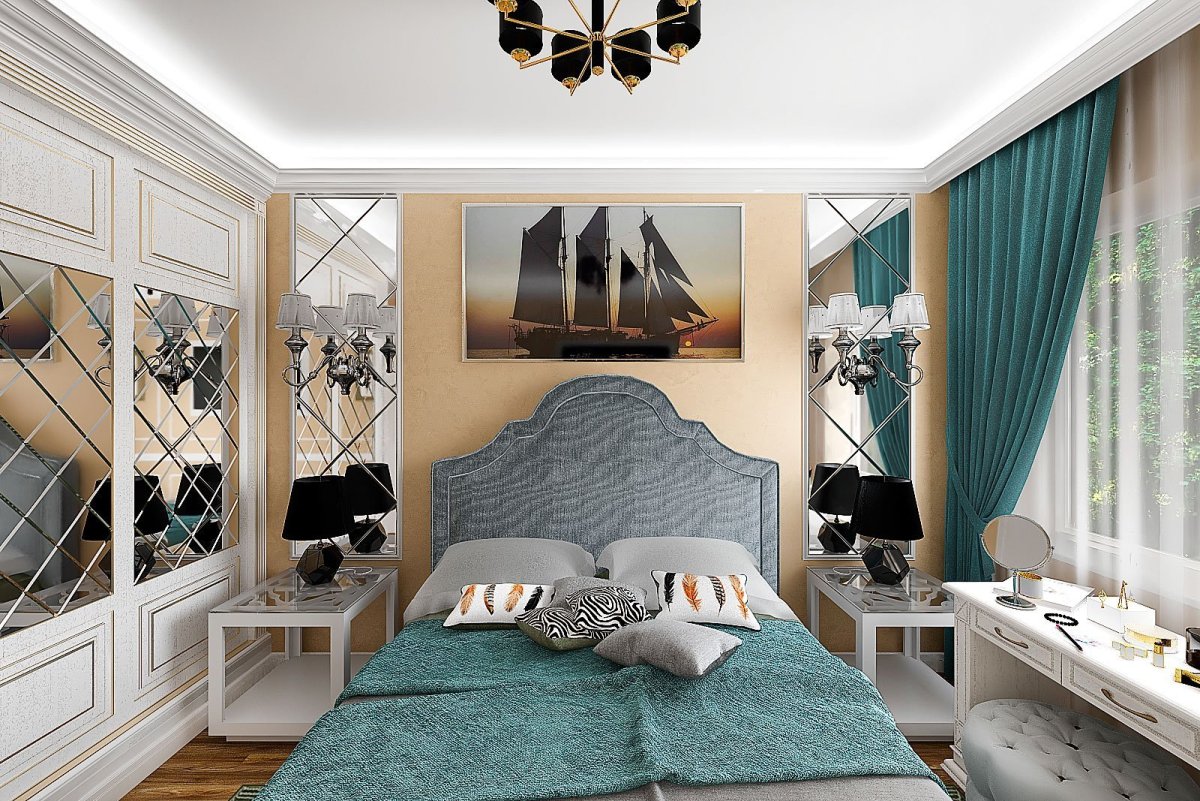 Зеркало с фацетом Неоклассика