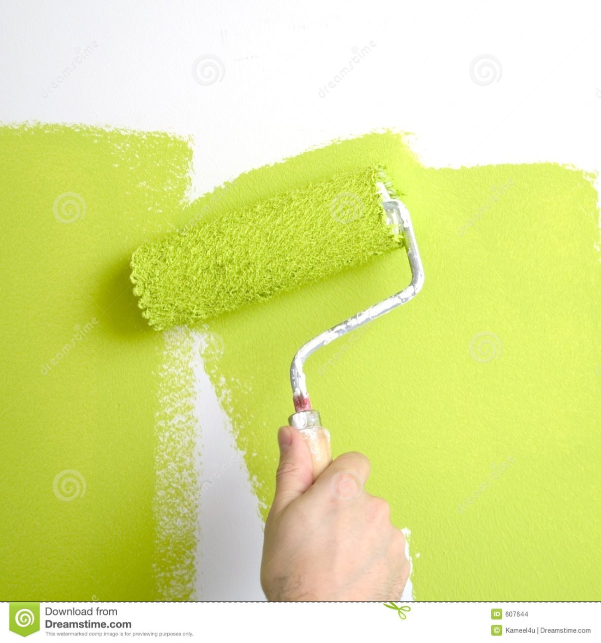 Покраска стен водоэмульсионной краской