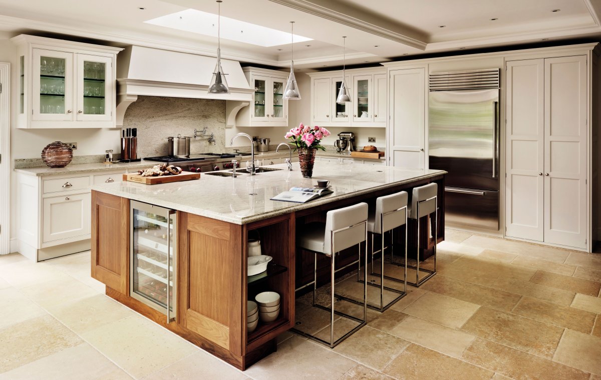 Кухонный островок с раковиной