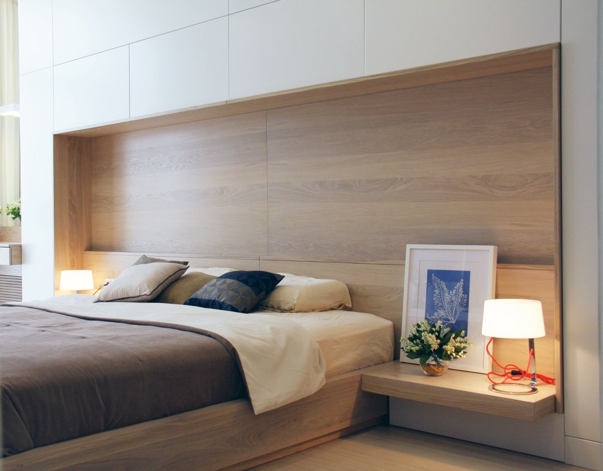 Изголовье ламинат