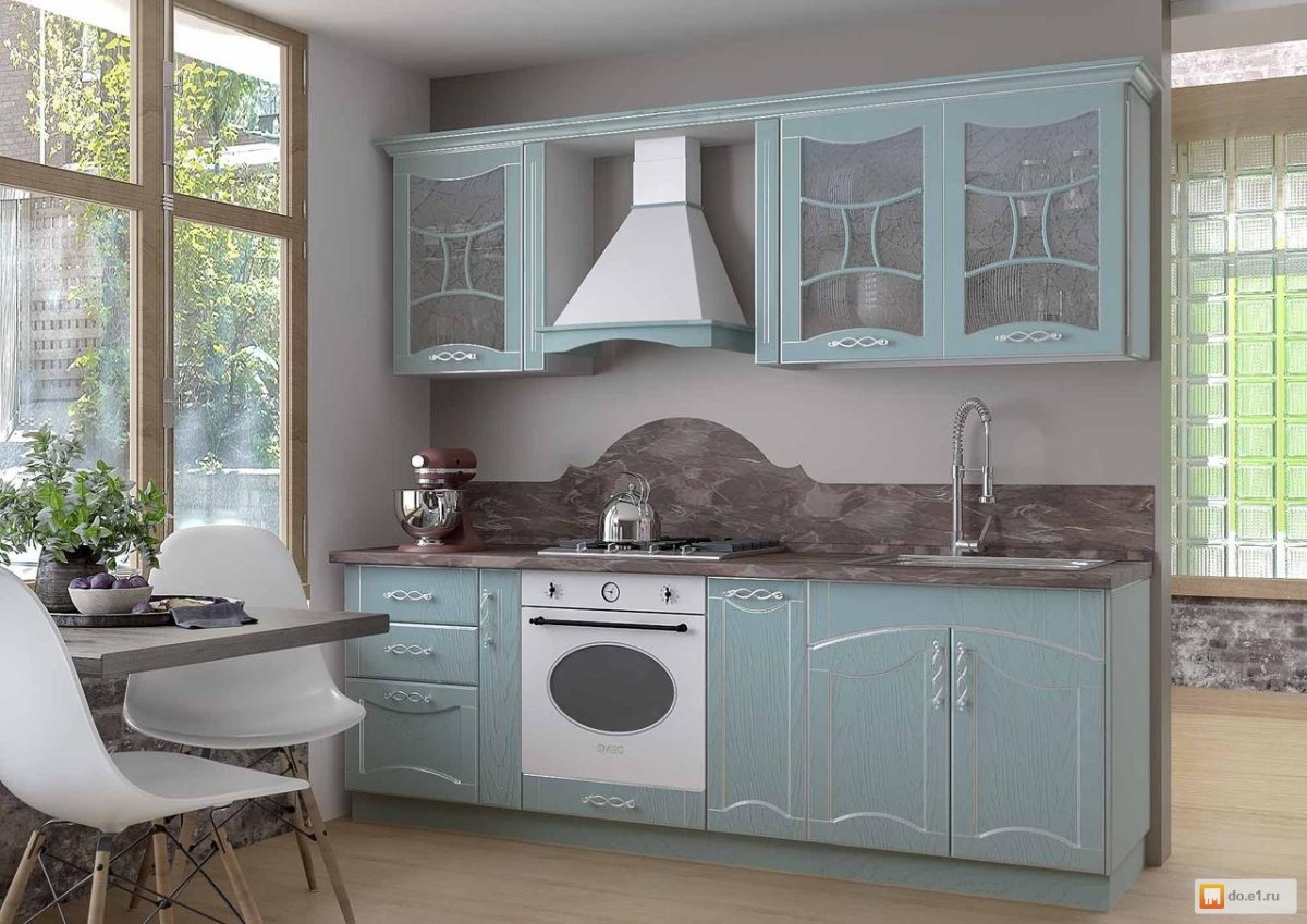 Кухня в фиолетовом цвете