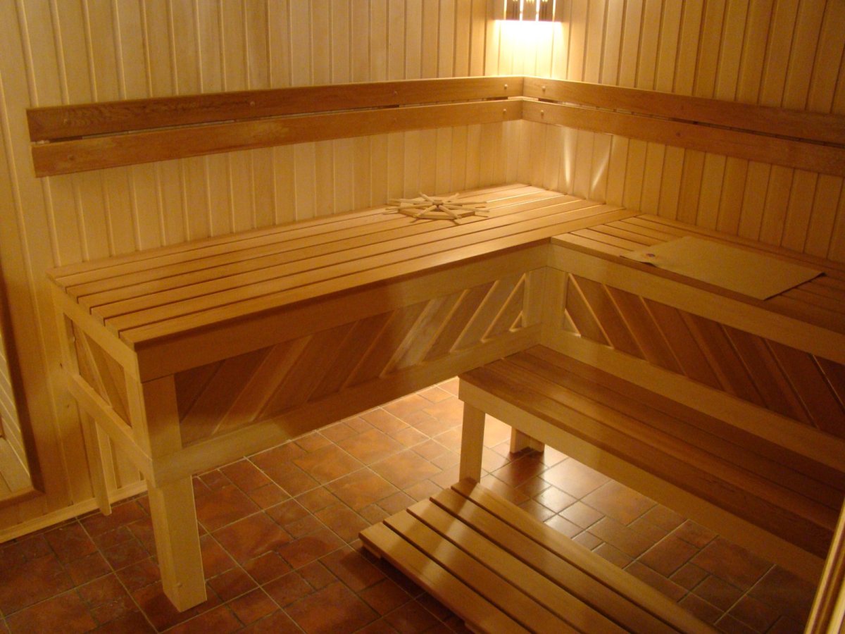 Спинка для сауны