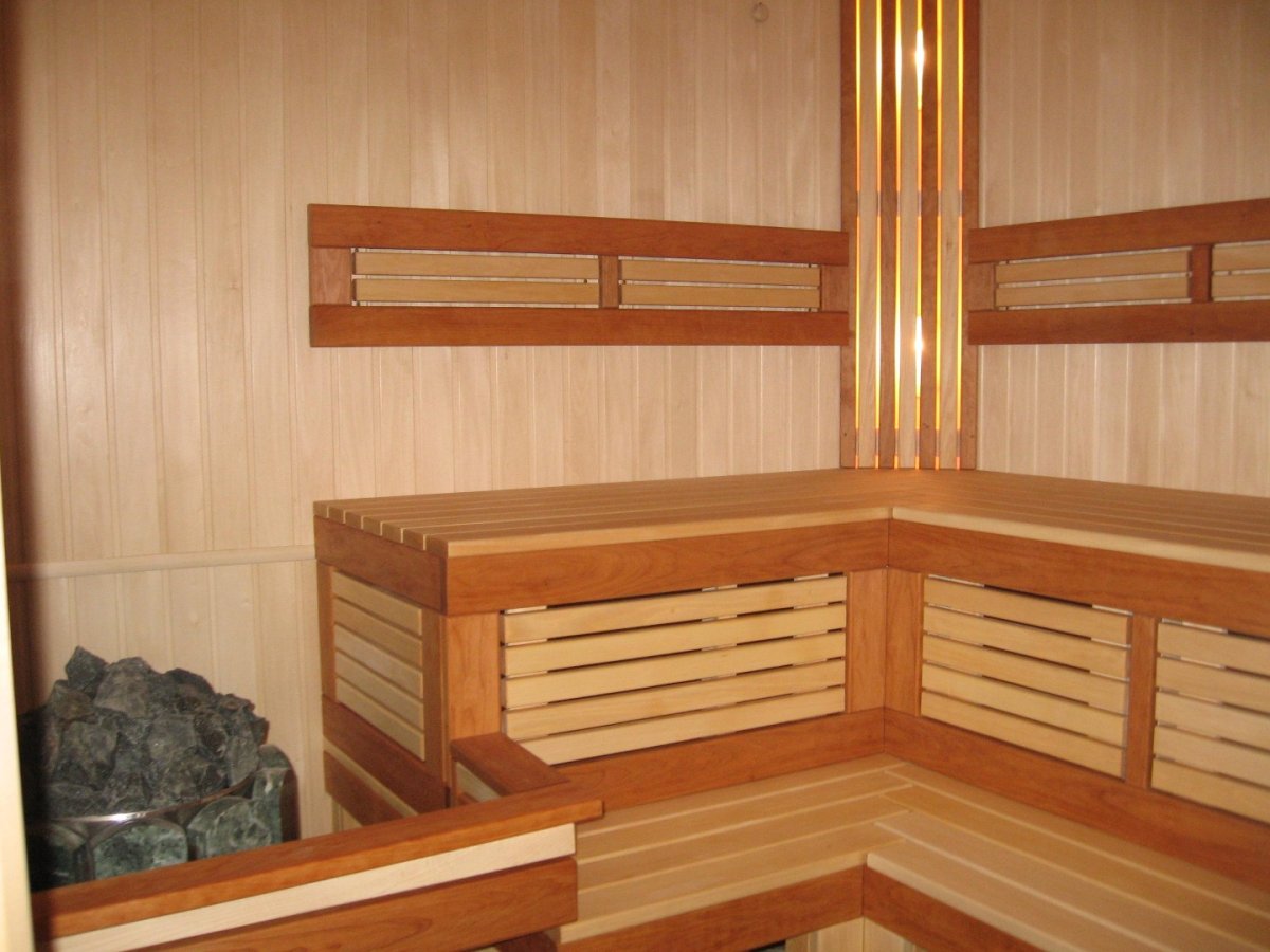 Спинка на полок в баню