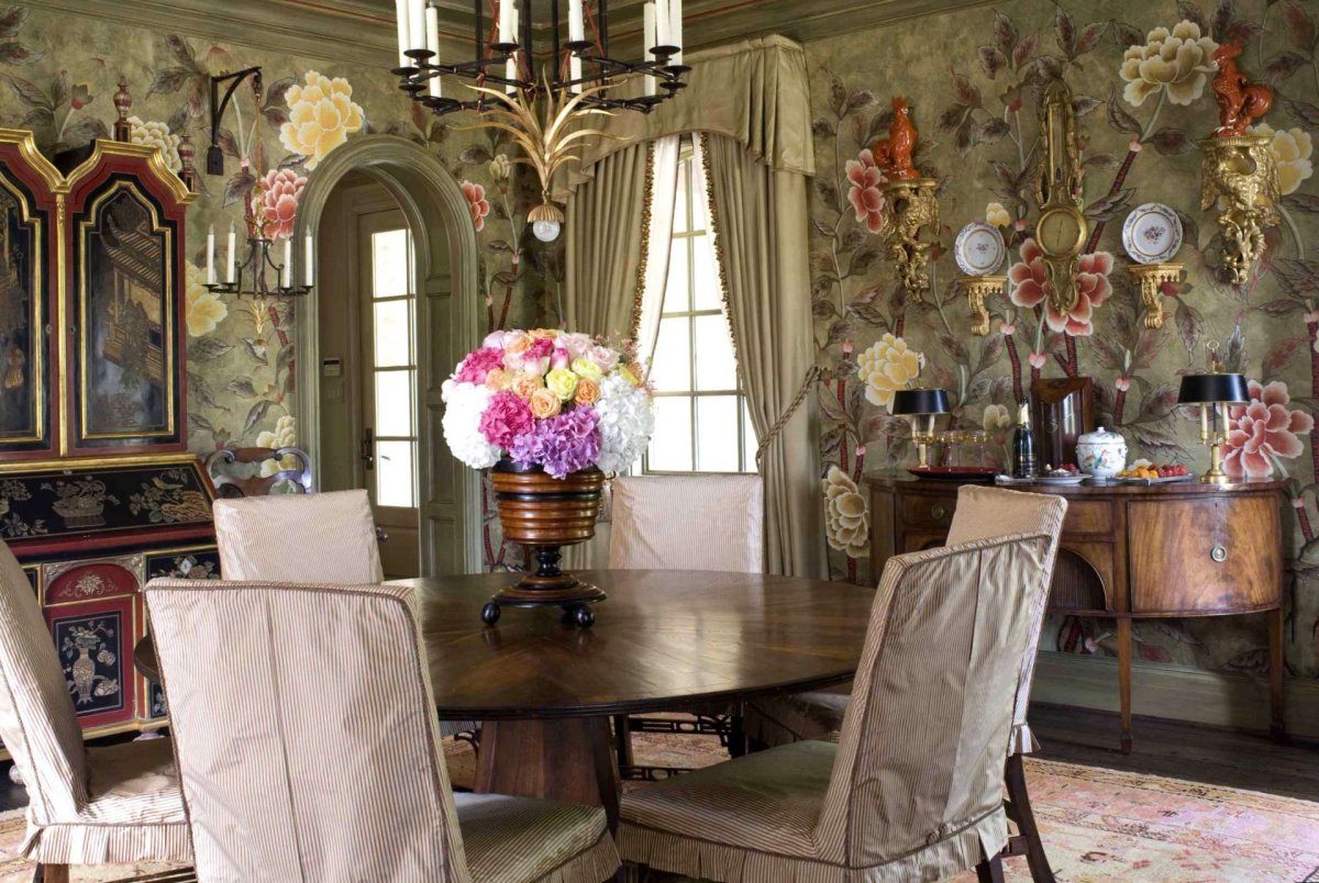 Шинуазри в английском интерьере