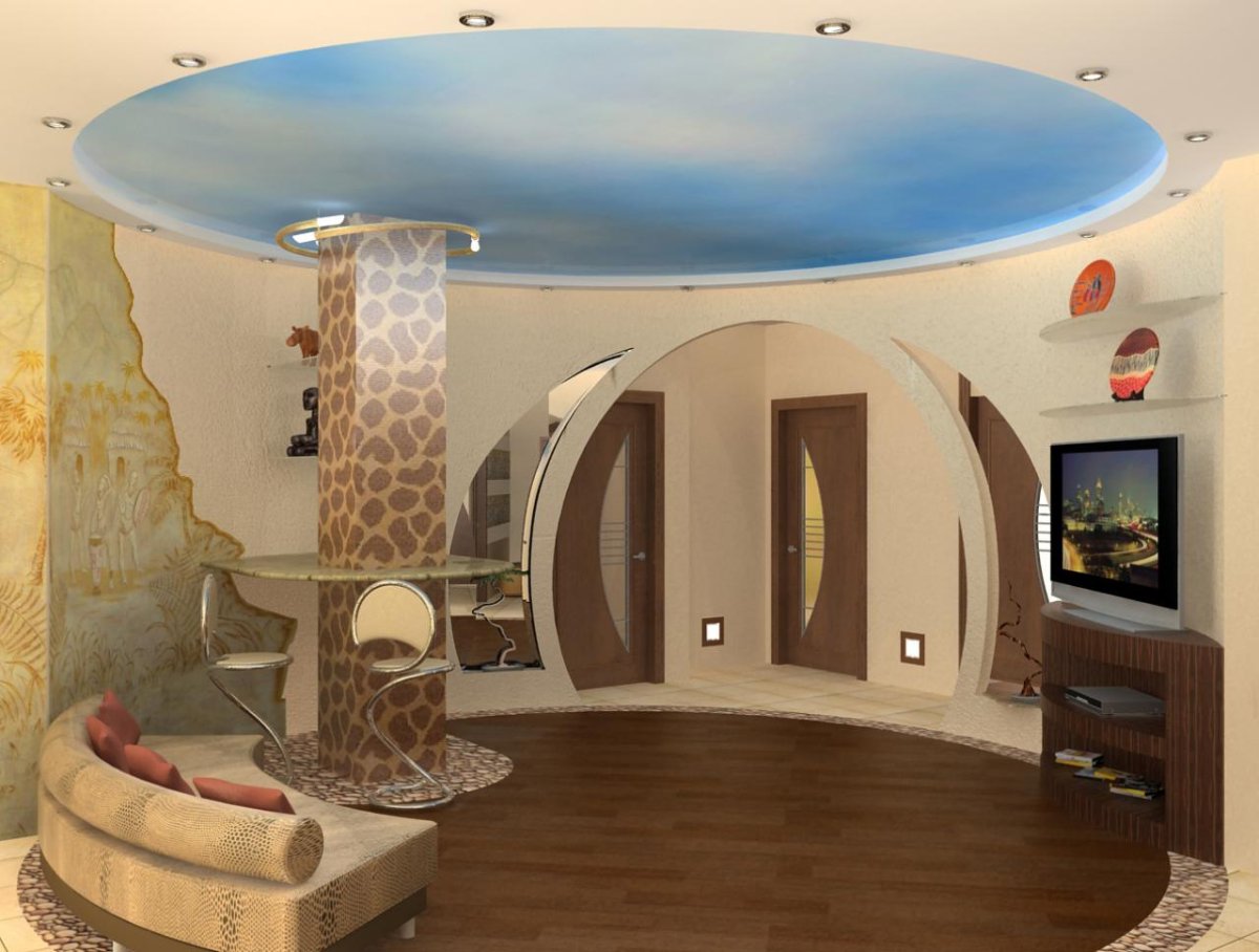 Ванная комната с нишами