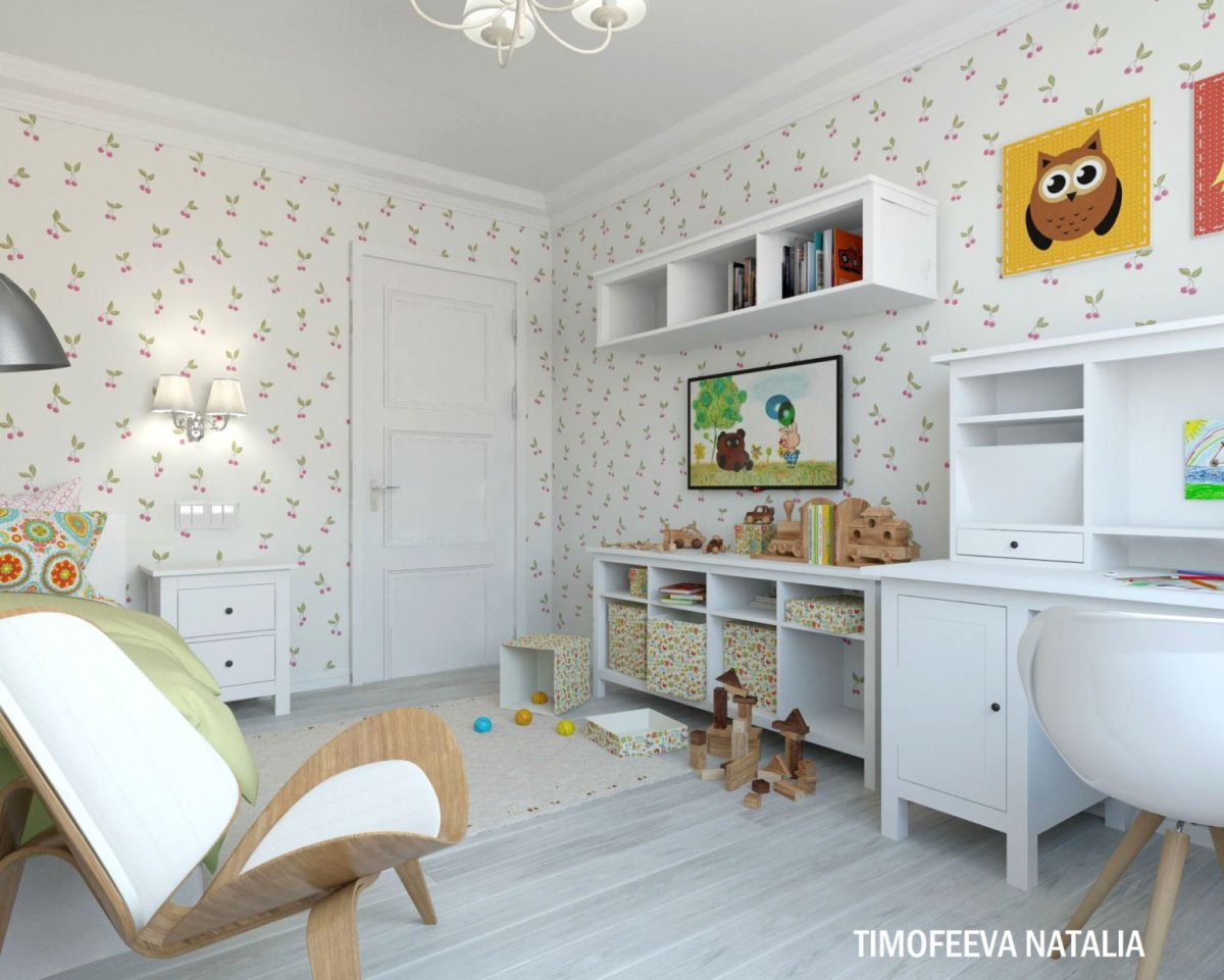 Белая комната икеа