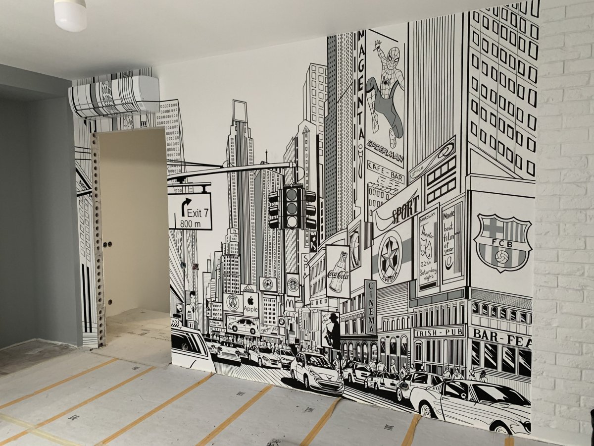 Нью-йоркские квартиры рисунок