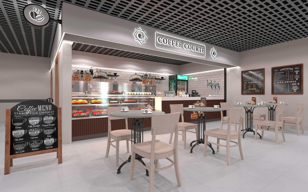 Стойка для кофейни