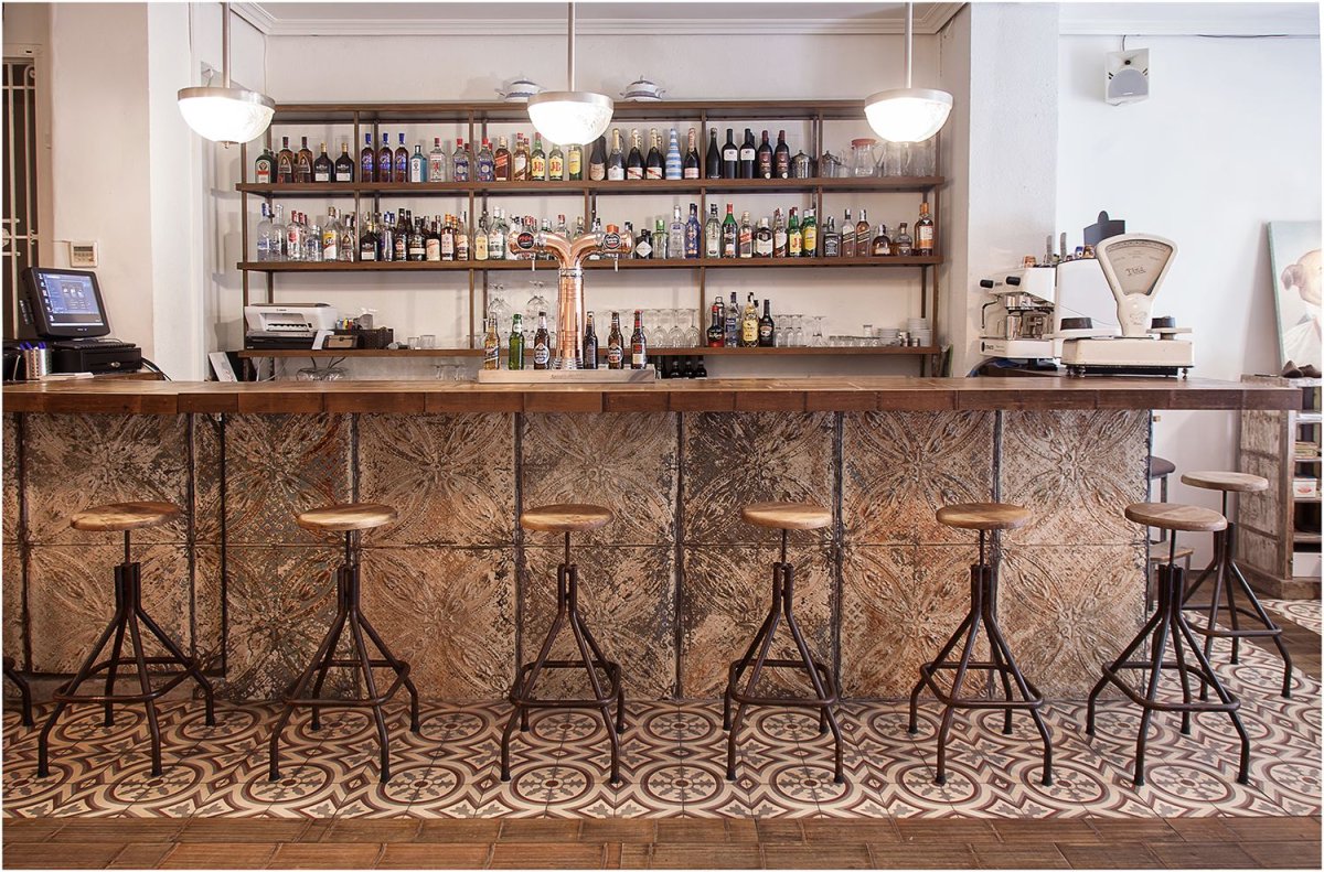 Барная стойка в стиле Прованс