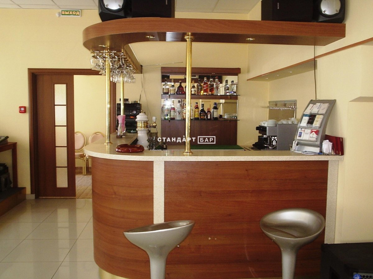 Зелень в кафе стойка