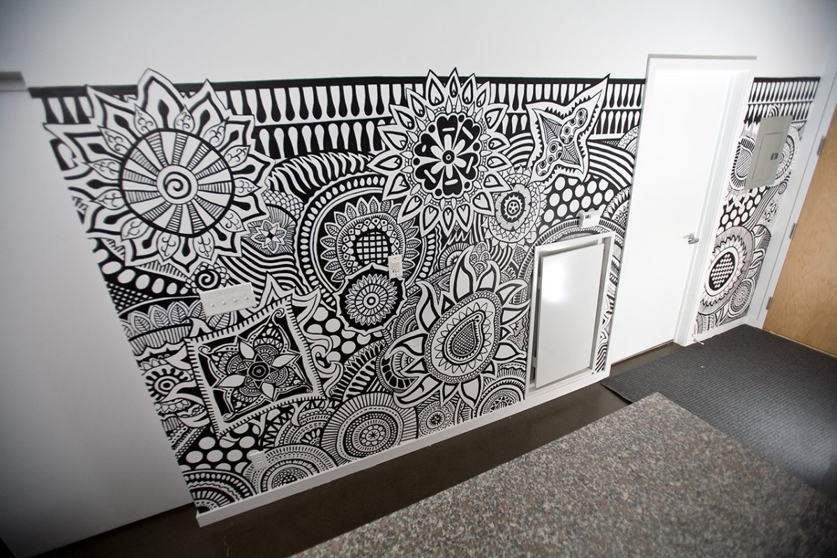 Каллиграфия в интерьере