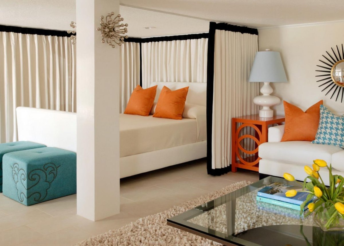 Зонирование однокомнатной квартиры