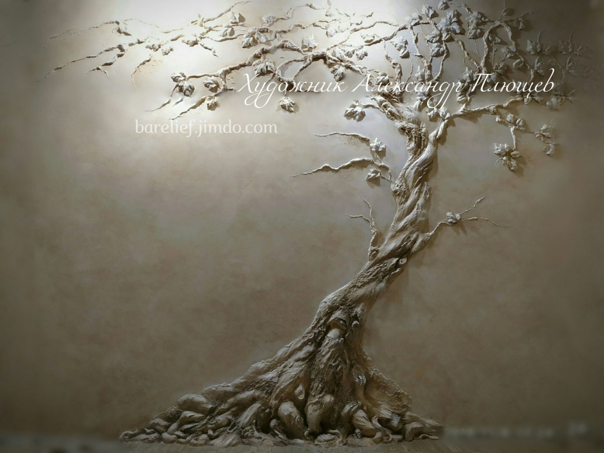 Объемная роспись стен