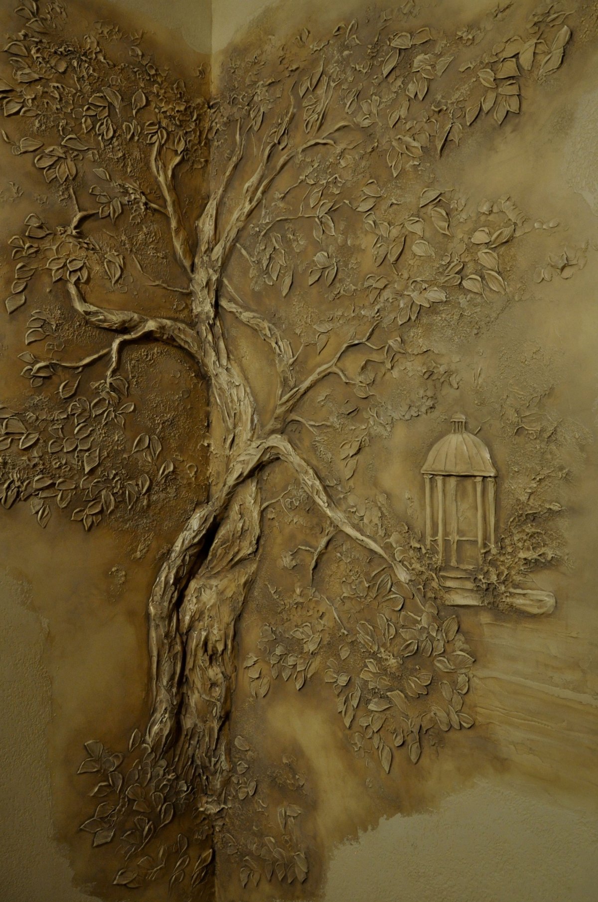 Картины из декоративной штукатурки