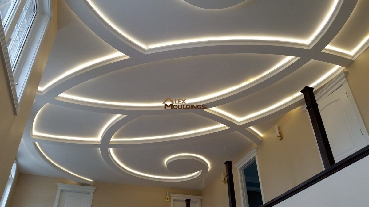 Декоративные потолки из гипсокартона