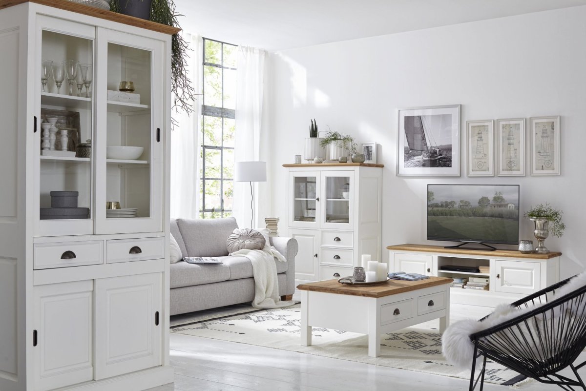 Hemnes ХЕМНЭС комод с 8 ящиками, белая морилка160x96 см