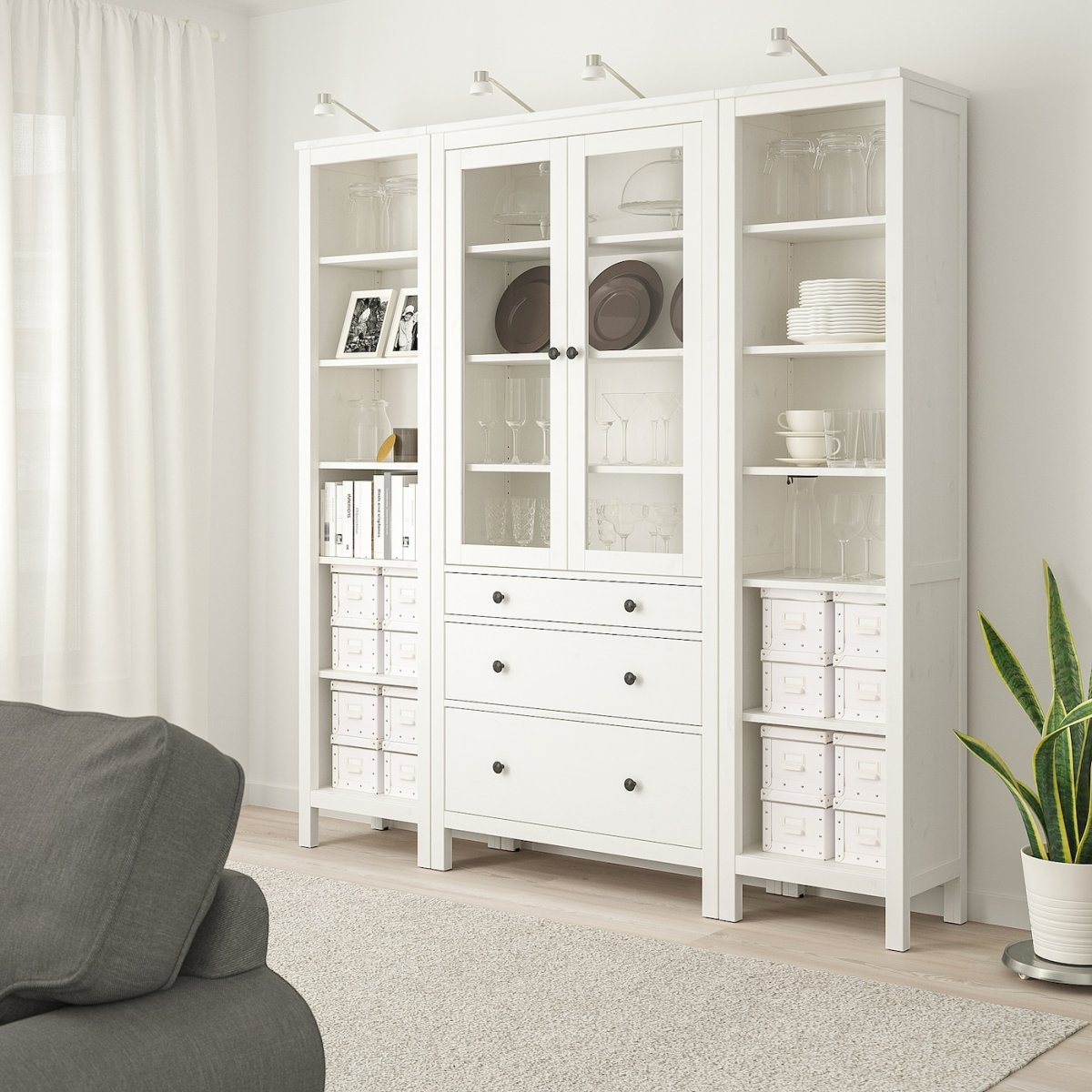 Ikea hemnes стеллаж