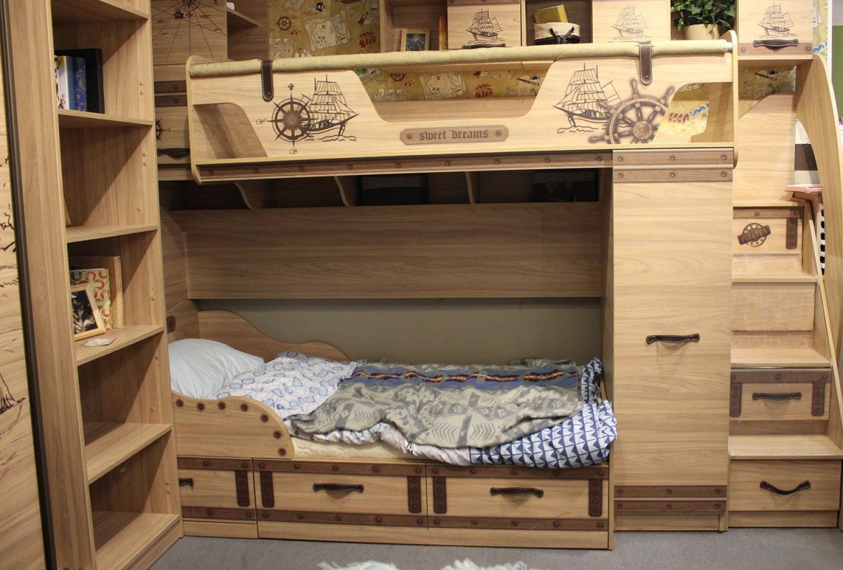 Двухъярусная кровать Олимп 2фотр