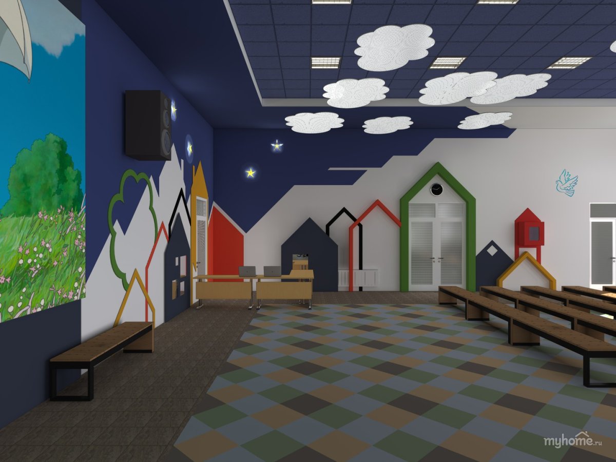Фойе детского сада