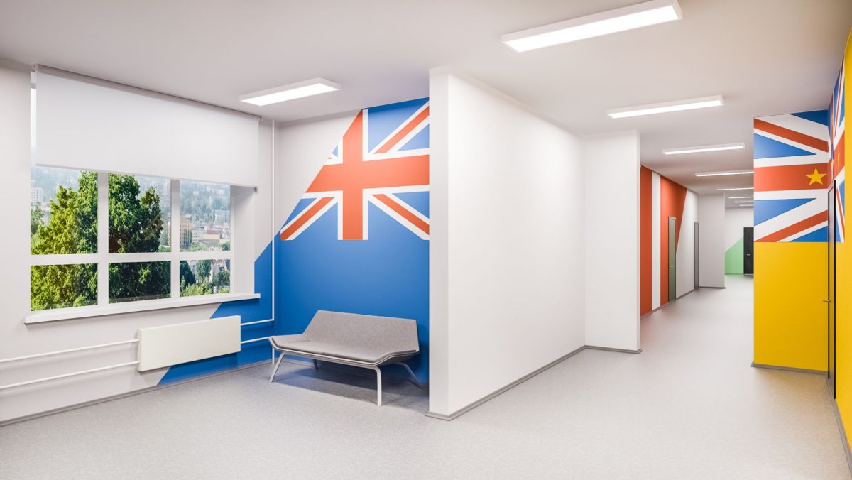 Стены в учебных заведениях