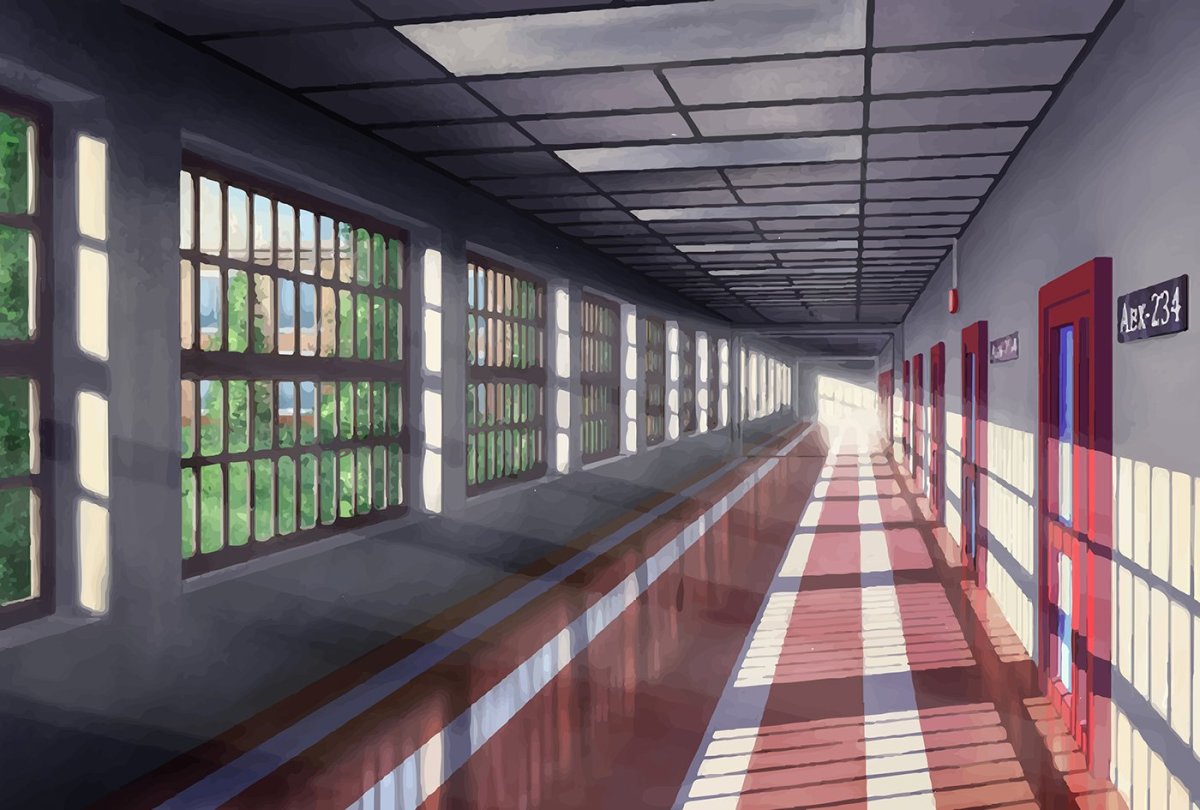 Украшение стен в школе