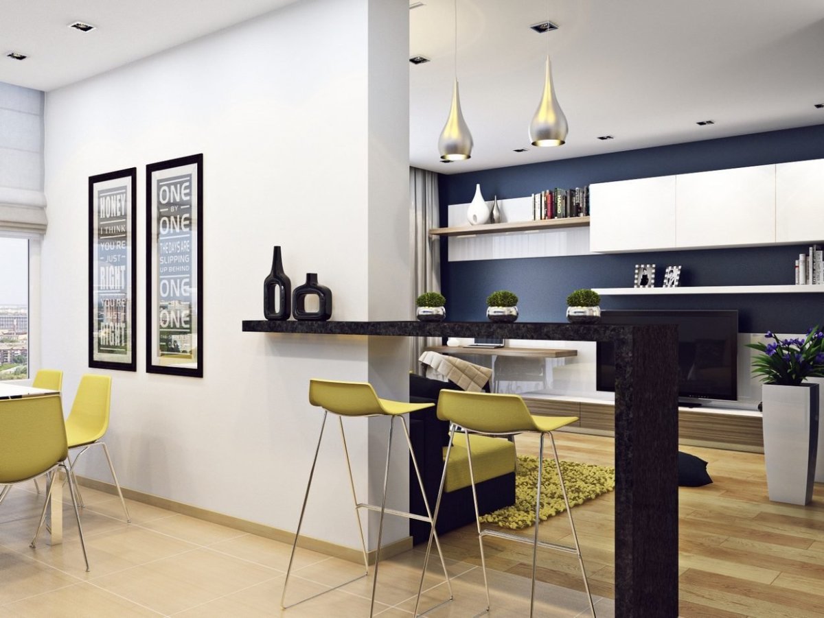 Барная стойка из дерева