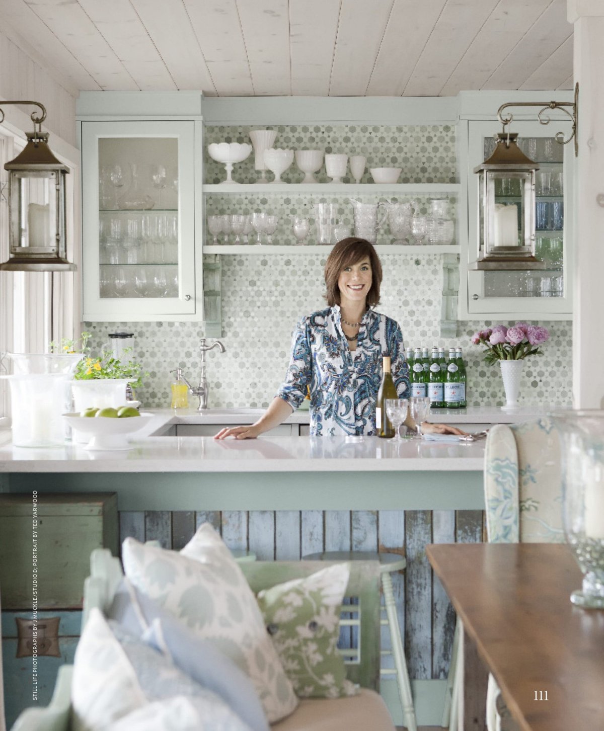 Сара Ричардсон кухня гостиная