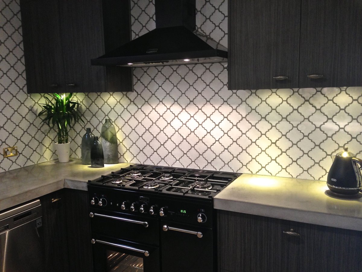 Фартук для кухни из плитки