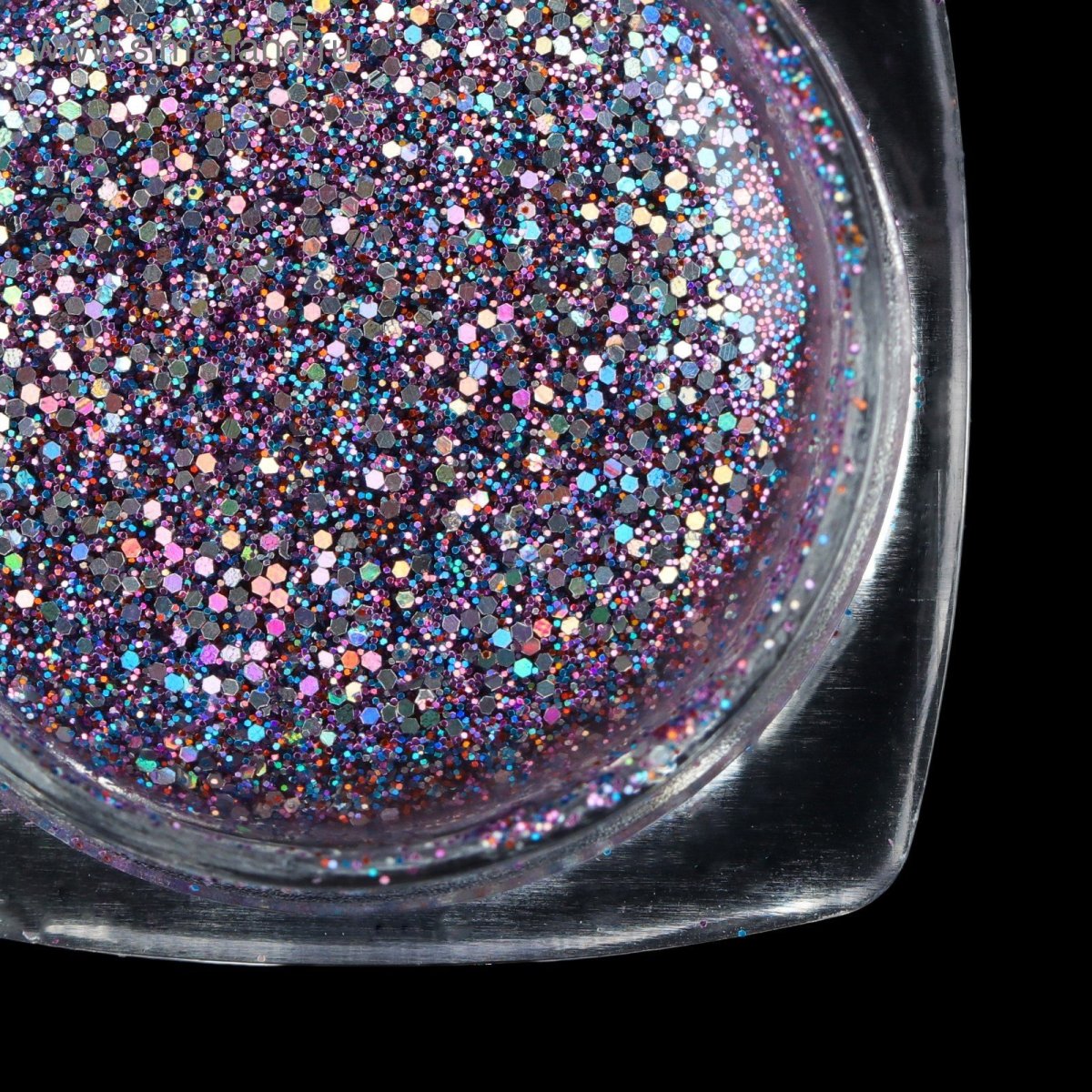 Как красиво нанести глиттер на волосы