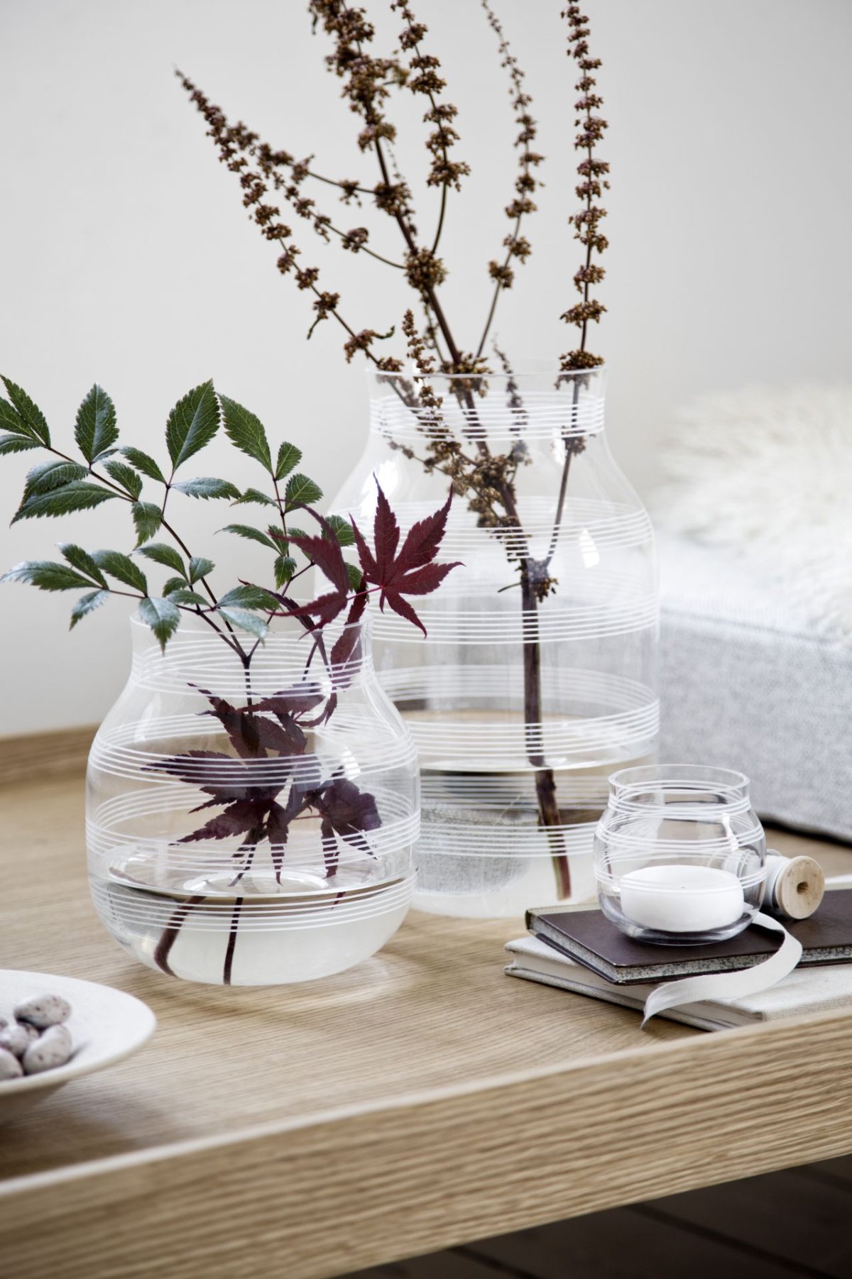 Круглая ваза декор в интерьере