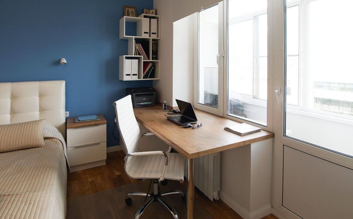 Столешница у окна в детской икеа