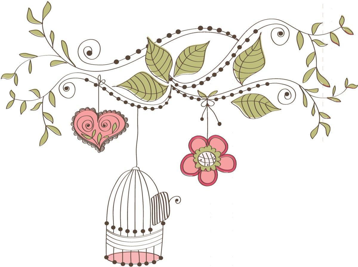 Декоративная клетка в интерьере