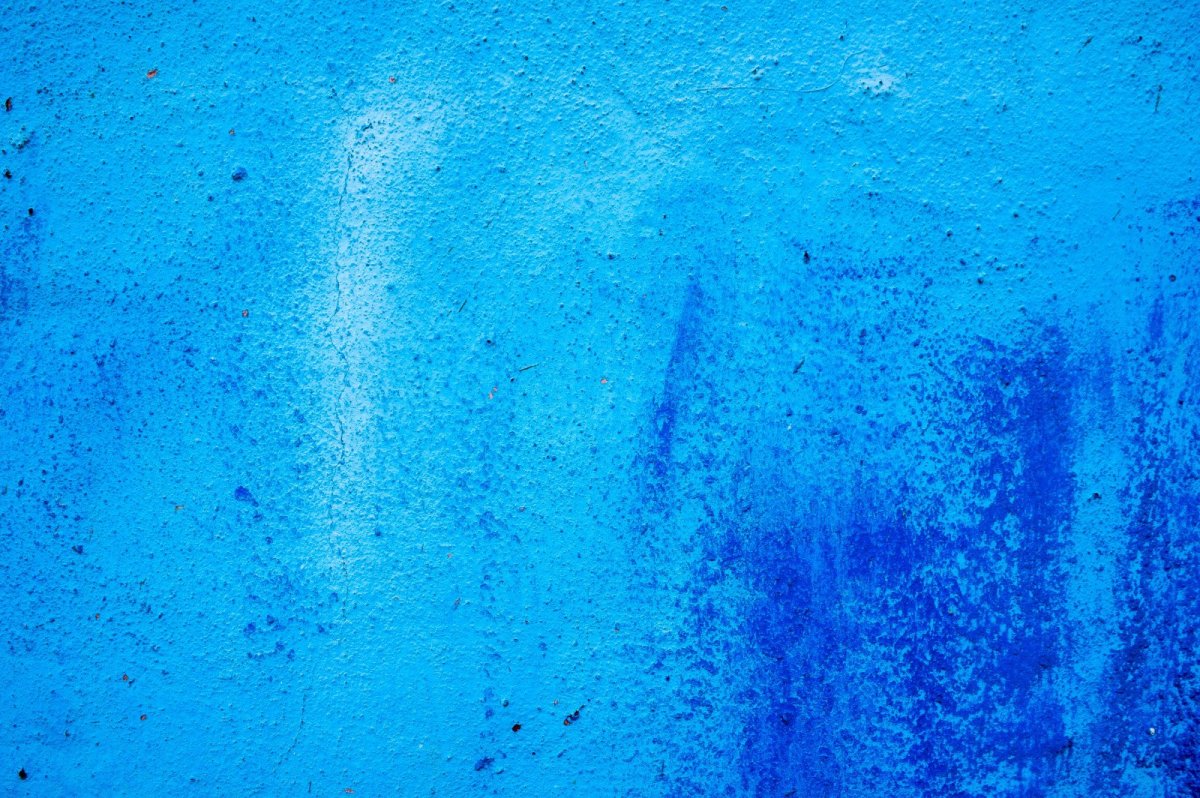 Голубая кирпичная стена