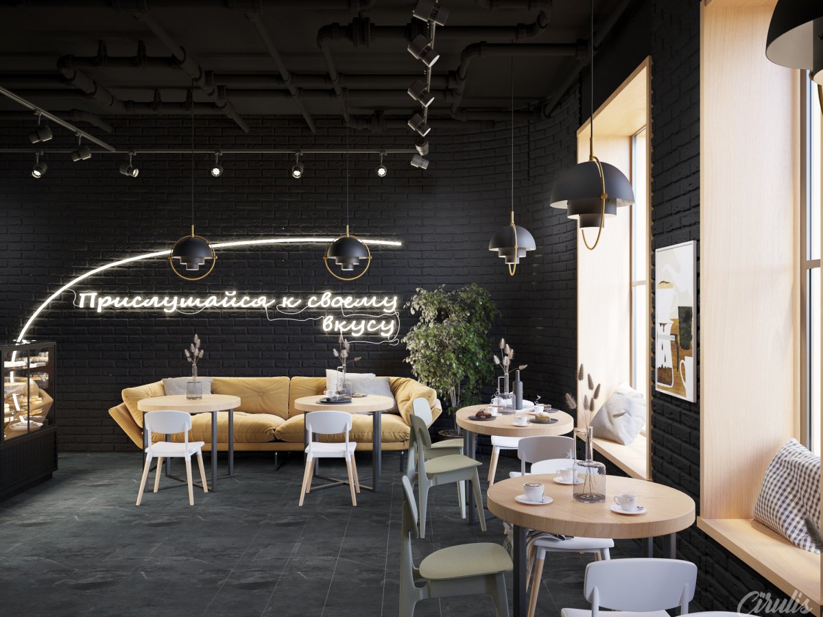 Интерьер кофейни